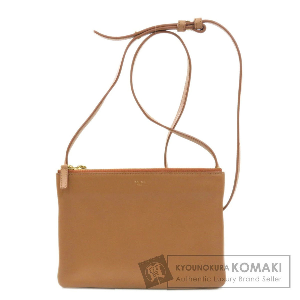 Celine Trio Shoulder Bag Lambskin